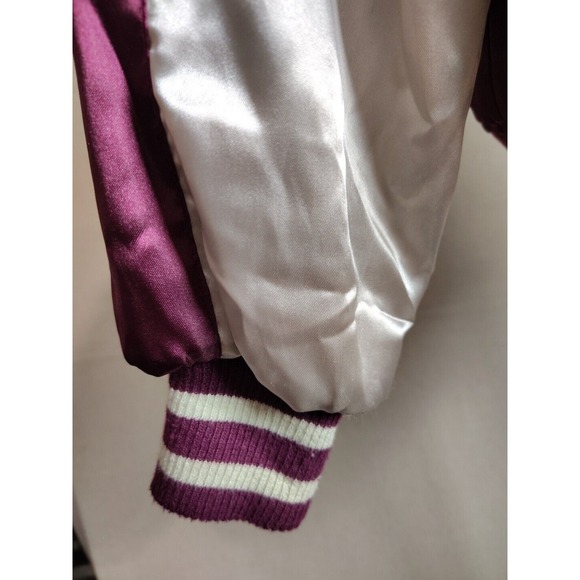 Vintage Japan Saku Embroidered Stain Bombers Jacket Gold Fish Size‎ Medium - Picture 4 of 12